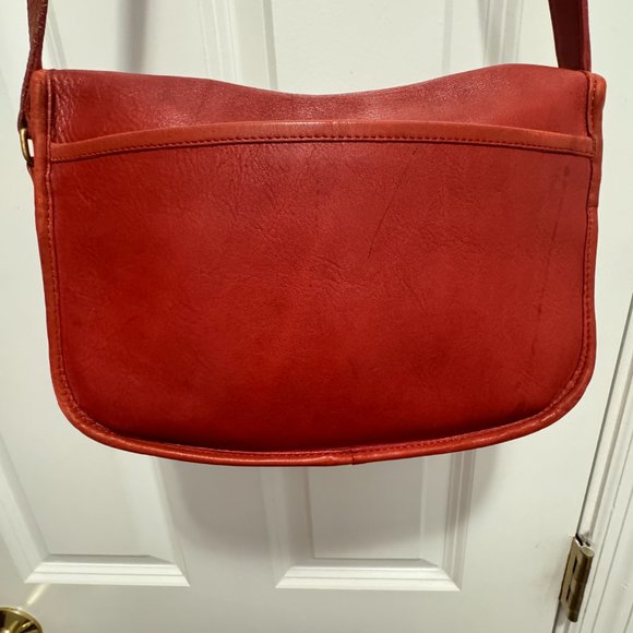 Coach vintage red crossbody bag 3846 - Picture 5 of 16